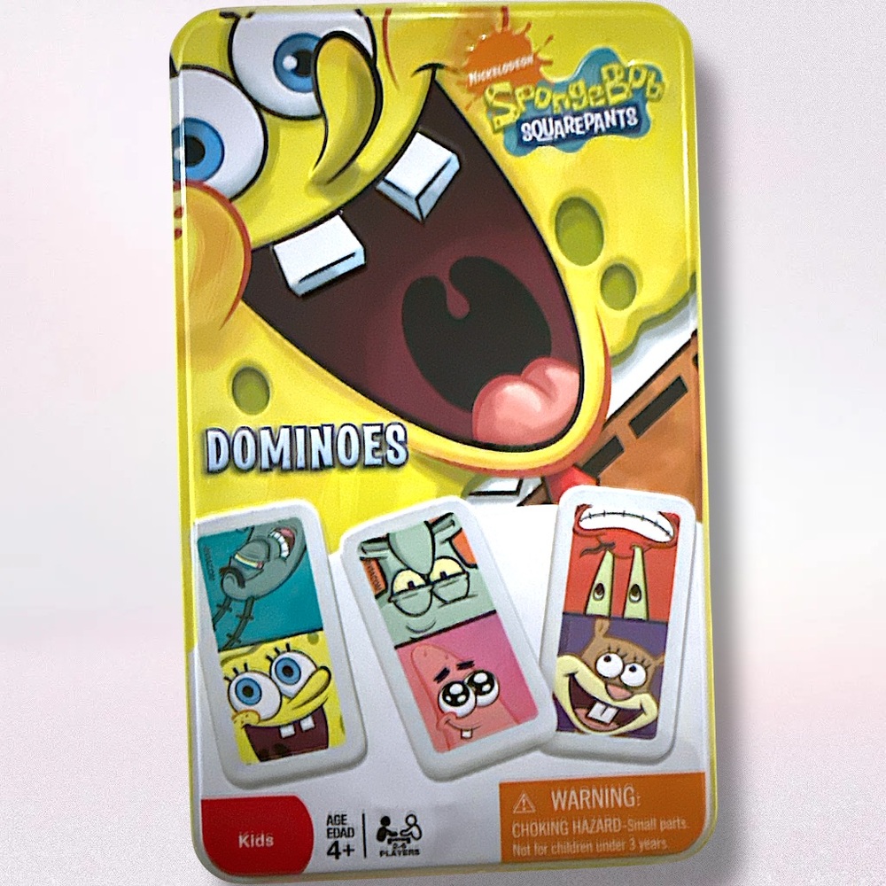 SpongeBob SquarePants Colorful Dominoes Set